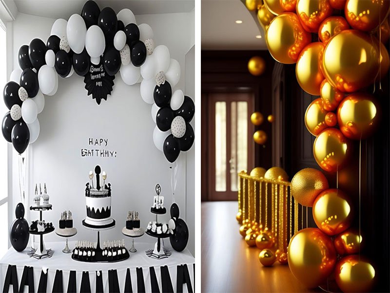 Birthday Balloon Decoration